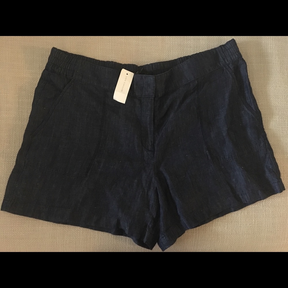 Soft denim shorts